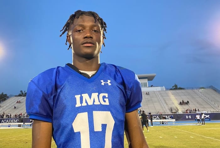 IMG Academy’s Carnell Tate